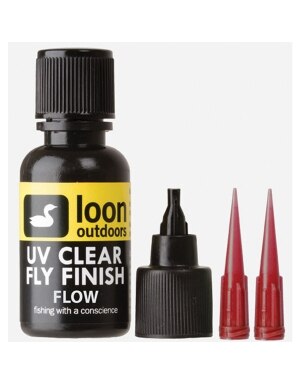 Loon UV Clear Fly Finish Flow .5oz in Clear